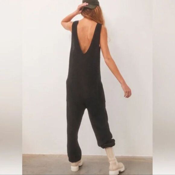 Free People Beach Black Hailee Sweater Jumper Size S - Picture 7 of 14